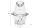 CLATRONIC Multizerkleinerer MZ 3579 250W 1l weiß