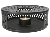 CREANO Stövchen Leaf schwarz