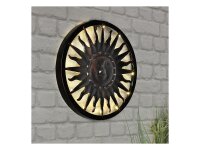HI LED Solar Wandlicht Sonne 40x4cm