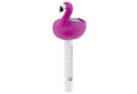HI Solarbetriebener Thermometer Flamingo