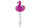 HI Solarbetriebener Thermometer Flamingo
