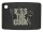 JADE Schneidebrett Kiss the cook 20,3x15x0,6cm schwarz