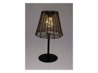 Solar Tischlampe 20x20x33cm natur