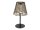 Solar Tischlampe 20x20x33cm natur