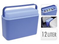 Kühlbox schmal 12l 41x16,9x29,2cm blau