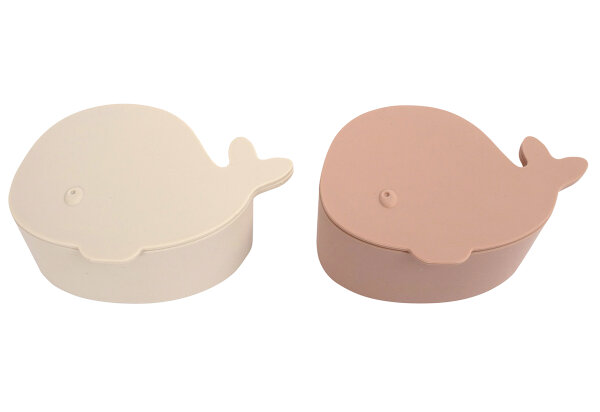 FILIBABBA Brotdose Wal blush 2er Pack