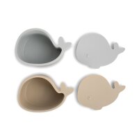 FILIBABBA Brotdose Wal pearl blue 2er Pack