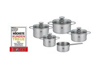 ELO Topfset Galant 5teilig Edelstahl