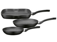 GSW Pfannen-Set Gourmet Granit 3teilig