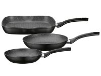GSW Pfannen-Set Gourmet Granit 3teilig
