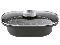 GSW Aromabräter 39x25cm 4l mit Drahteinsatz
