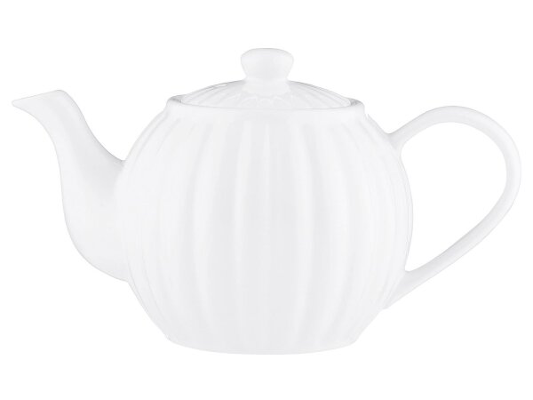 PRICE & KENSINGTON Teekanne Luxe 6 Tassen 1,1l weiß