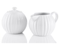 PRICE & KENSINGTON Milch und Zucker-Set Luxe weiß