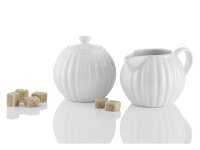 PRICE & KENSINGTON Milch und Zucker-Set Luxe weiß