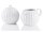 PRICE & KENSINGTON Milch und Zucker-Set Luxe weiß