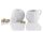 PRICE & KENSINGTON Milch und Zucker-Set Luxe weiß