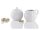 PRICE & KENSINGTON Milch und Zucker-Set Luxe weiß