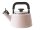 FUJIHORO Pfeifender Wasserkessel Cotton Emaille 2,1l rosa