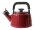 FUJIHORO Pfeifender Wasserkessel Cotton Emaille 2,1l rot