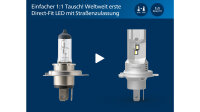 PHILIPS Hauptlampe "Ultinon Pro6000 Boost" H4, LED, 12 