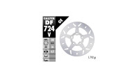 GALFER Bremsscheibe "DF724" Typ V - starr
