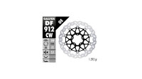 GALFER Wave Bremsscheibe "DF912" Typ CW - schwimmend