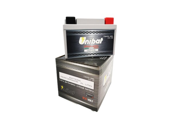 UNIBAT LiFePO4 Batterie ULT1B wartungsfrei