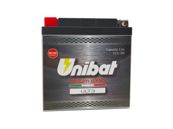 UNIBAT LiFePO4 Batterie ;ULT3 Ersetzt folg