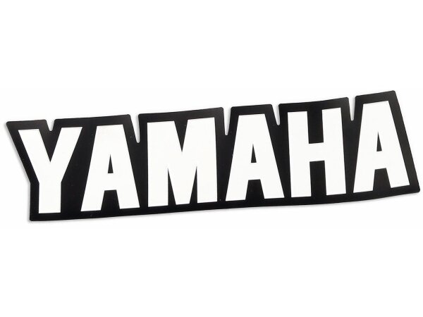 UFO PLAST Aufkleber Logo-Aufkleber Yamaha weiß