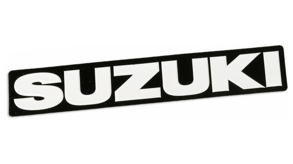 UFO PLAST Aufkleber Logo-Aufkleber Suzuki weiß