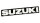UFO PLAST Aufkleber Logo-Aufkleber Suzuki weiß