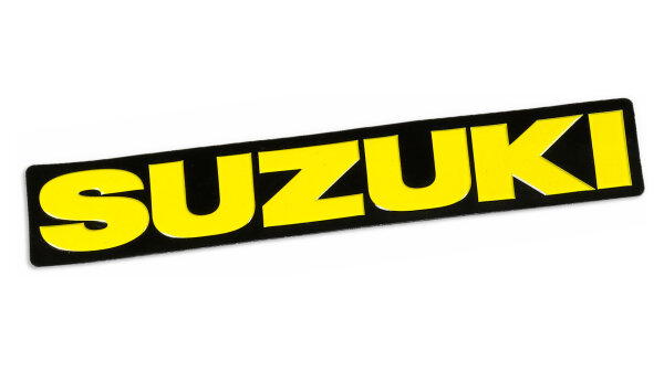 UFO PLAST Aufkleber Logo-Aufkleber Suzuki gelb