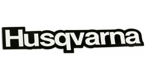 UFO PLAST Aufkleber Logo-Aufkleber Husqvarna weiß