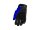 UFO PLAST Crosshandschuh "Skyline" Herren Gr. M, blau / schwarz
