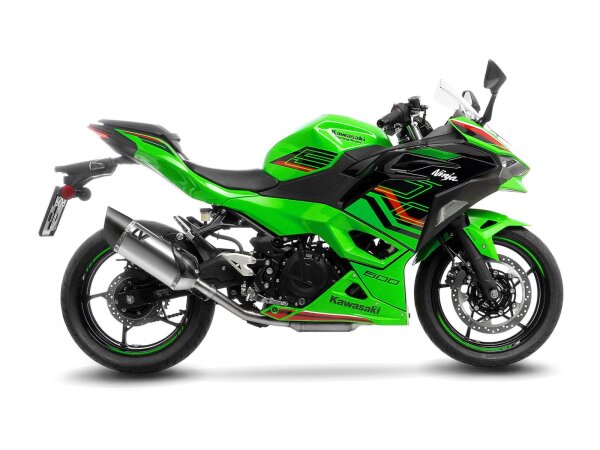 LEOVINCE Schalldämpfer "SBK LV-14 R" Edelstahl E-Zulass