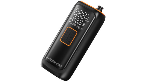 INTERPHONE Akku-Luftpumpe "Air Pump" Tragbare Akku-Luft