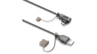 INTERPHONE Ladekabel USB-A zu USB-C, Ladekabel für...