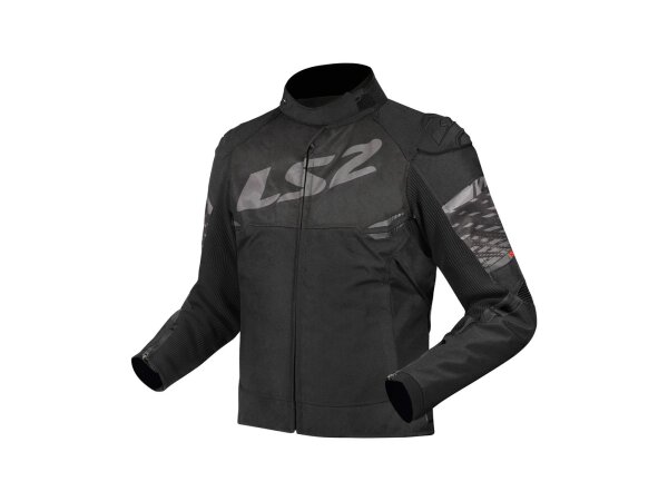 LS2 Jacke "Apex" Damen, Material: 600D Po Gr. 4XL, schwarz / gr