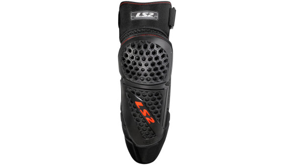 LS2 Knieprotektoren "Rookie" Knieschützer Gr. XL - 3XL, schwarz