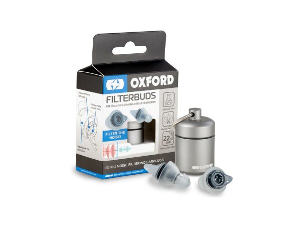 OXFORD Gehörschutzstöpsel "Filter Buds" Hochentwickelte