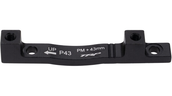 TRP Adapter SB-verpackt, für Post Mount Bremse, schwarz