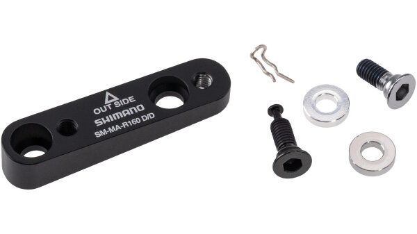 SHIMANO Scheibenbremsadapter "SM-MA-R160D/D" Für Flat M