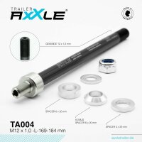 RadoxX Achsadapter Für Steckachse, ermögl 169 -...
