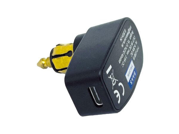 BAAS USB-Ladegerät "Mini USB19" Mini USB Winkel-Ladeste