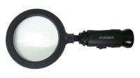 KUNZER Lupe Mit 3-facher Vergrößerung und LED...