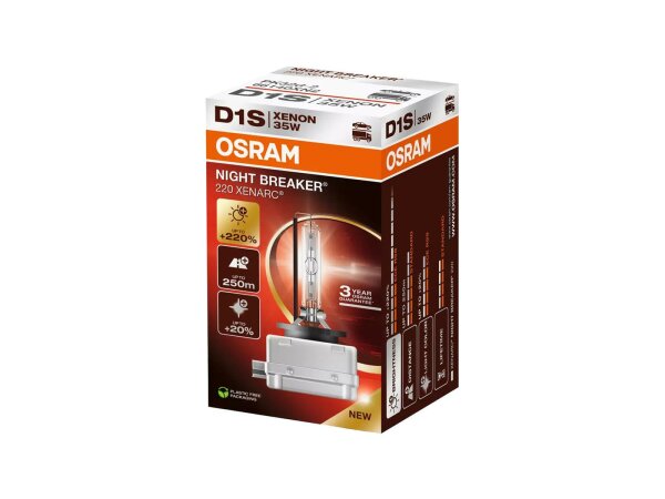 OSRAM Hauptlampe "Xenarc Night Breaker 220" Xenon (Gase