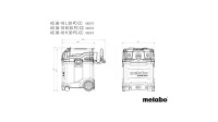 METABO Nass- / Trockensauger "AS 36-18 L 30 PC-CC" Akku