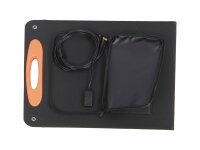 UNICRAFT Ladegerät "Solarpanel" Faltbar, USB-A und USB-