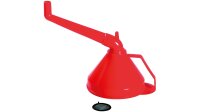 MAX4CAR Trichter PE-Kunststoff (Polyethylen), orange, ö