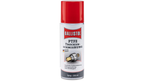 BALLISTOL Teflonspray PTFE-Spray zur hygienischen Trock